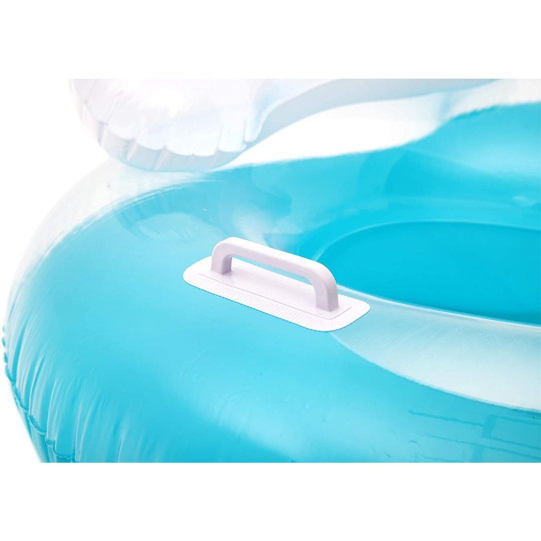 Blue Duo Swim Ring Lounger by Bestway - UKBuyZone
