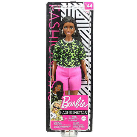 Barbie Fashionistas in Animal-Print Top by Barbie - UKBuyZone