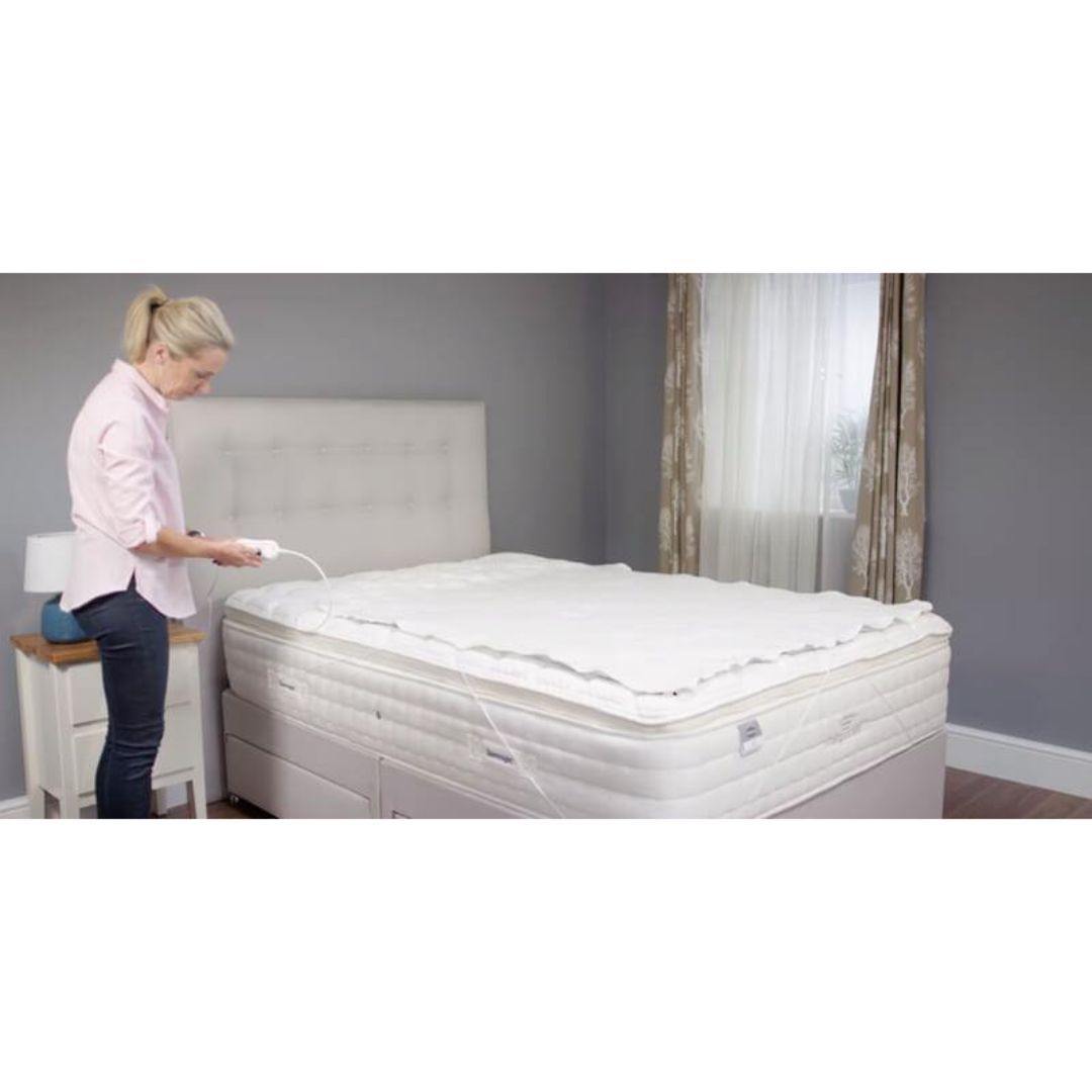 Electric Heated Blanket with 3 Heat Setting Controller by GEEZY - UKBuyZone