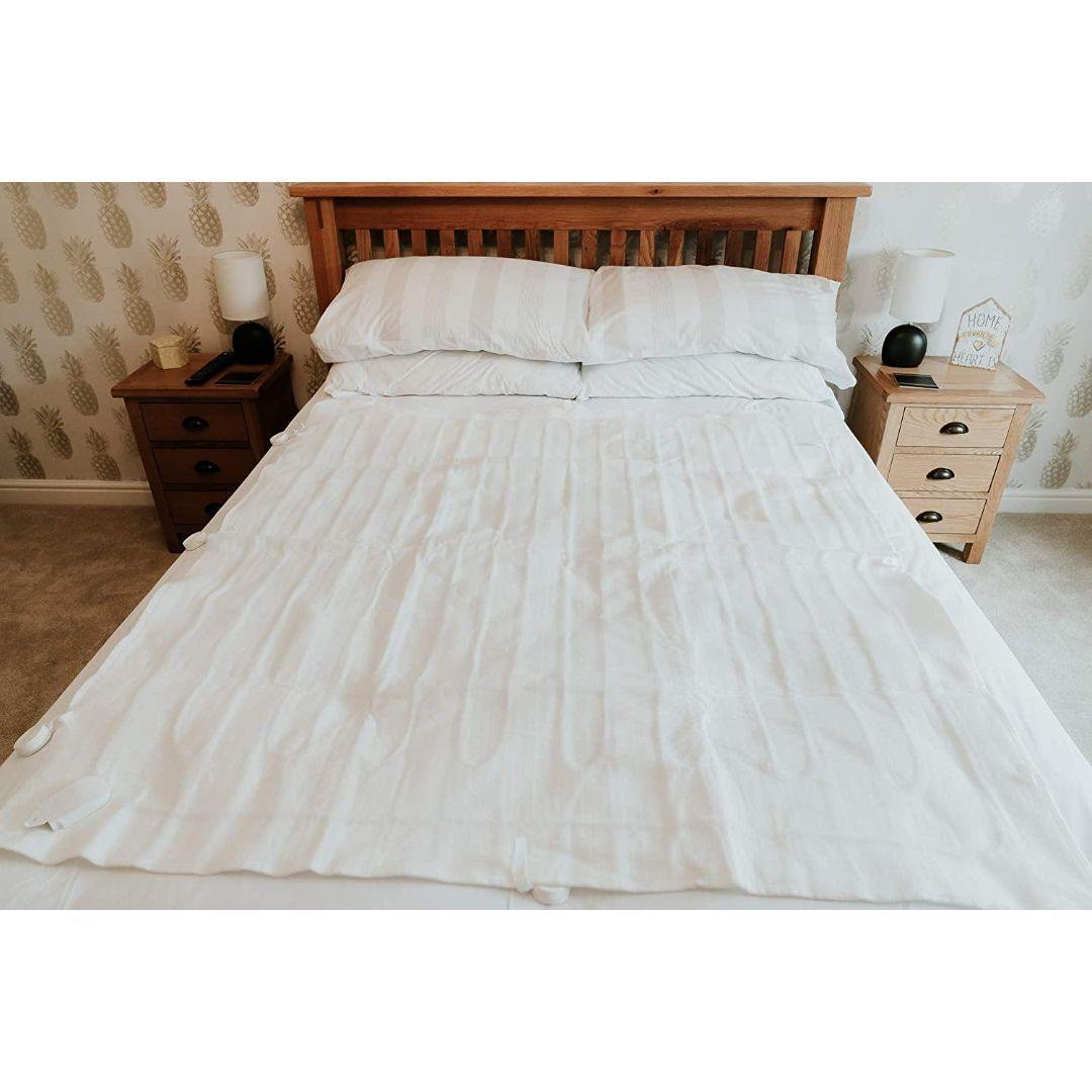 Electric Heated Blanket with 3 Heat Setting Controller by GEEZY - UKBuyZone