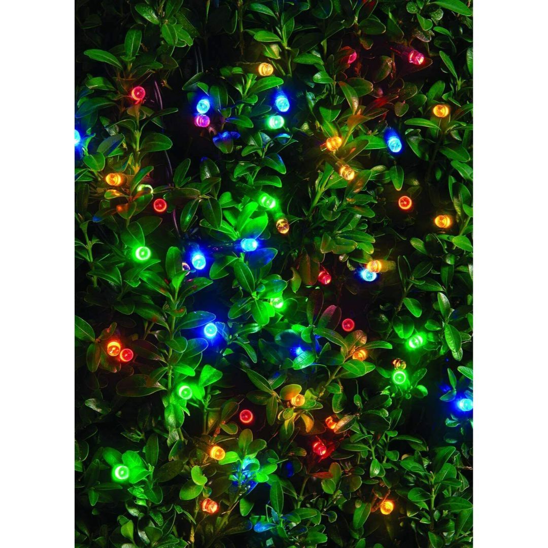 Multicoloured LED String Outdoor Lights by GEEZY - UKBuyZone