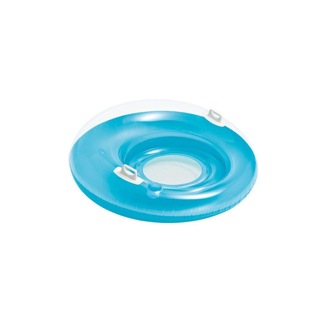 Blue Sit N Lounge Air Mat Float by INTEX - UKBuyZone