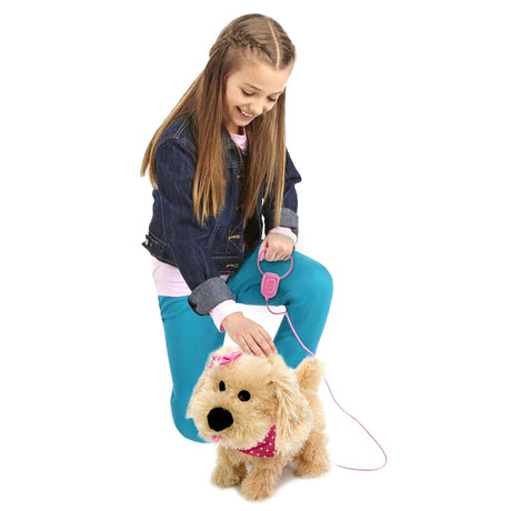 Fluffy Plush Walking & Talking Dog Toy by The Magic Toy Shop - UKBuyZone