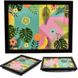 Tropical Fruit Lap Tray With Bean Bag Cushion by Geezy - UKBuyZone