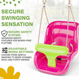 bright plastic swing for children's playground - UKBuyZone