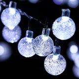 White Led String Lights In Crystal Balls Design by The Magic Toy Shop - UKBuyZone