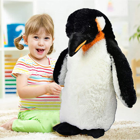 Giant Emperor Penguin Soft Toy by The Magic Toy Shop - UKBuyZone