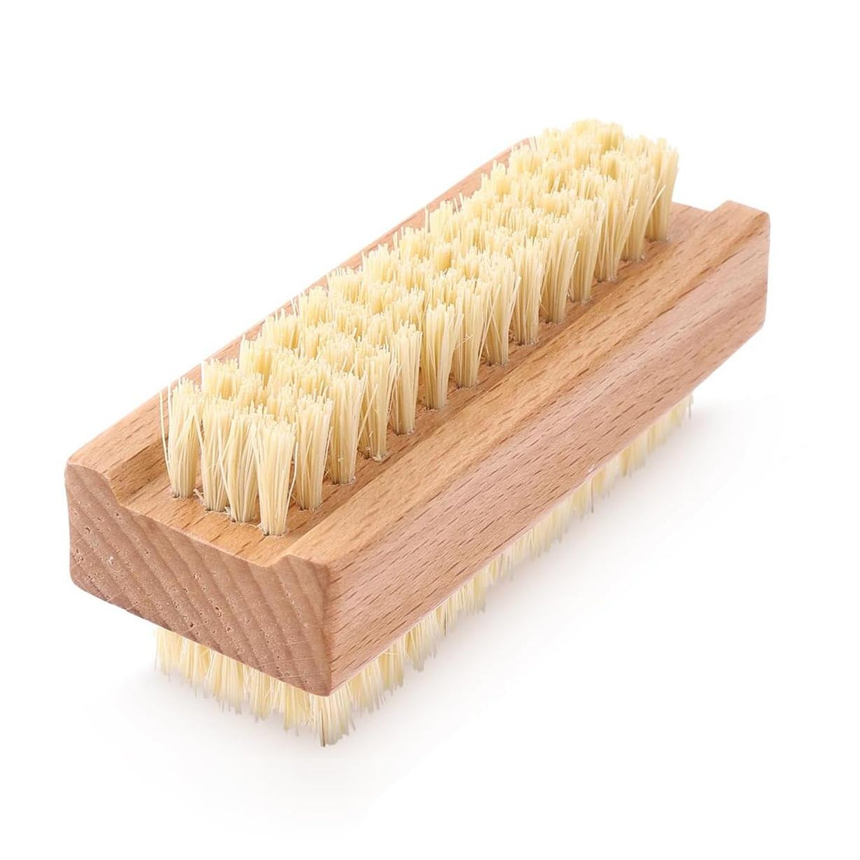 GEEZY Double Sided Wooden Nail Scrubbing Brushes