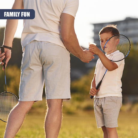 2-in-1 Complete Badminton and Volleyball Set by The Magic Toy Shop - UKBuyZone