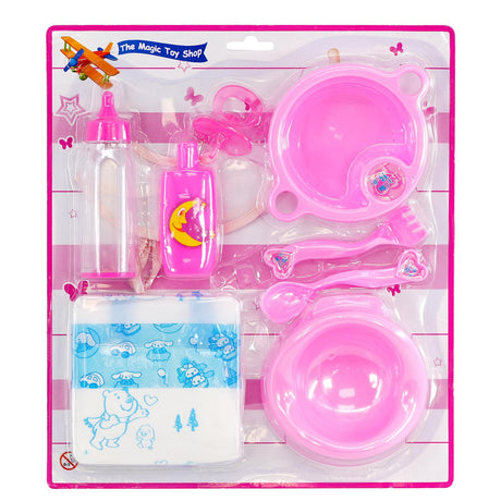 9 Piece Baby Dolls Accessories Set by BiBi Doll - UKBuyZone