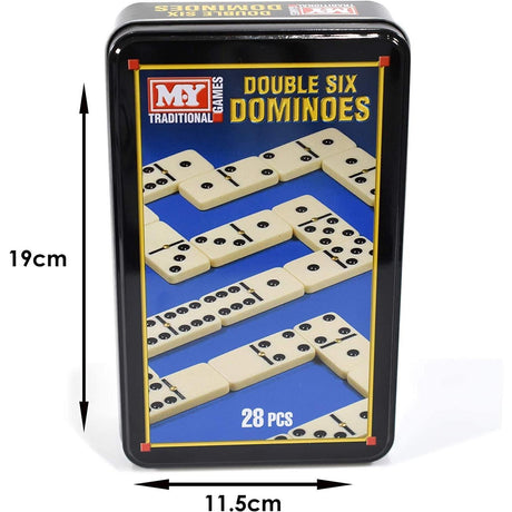 M.Y Double Six Classic Dominoes Set