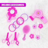 Princess Vanity Dressing Table, Stool & Toy Accessories