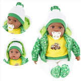 BiBi Black Baby Doll "Grean Pea" (50 cm / 20")