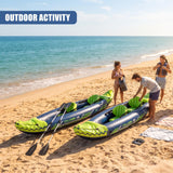2 Person Inflatable Kayak Set