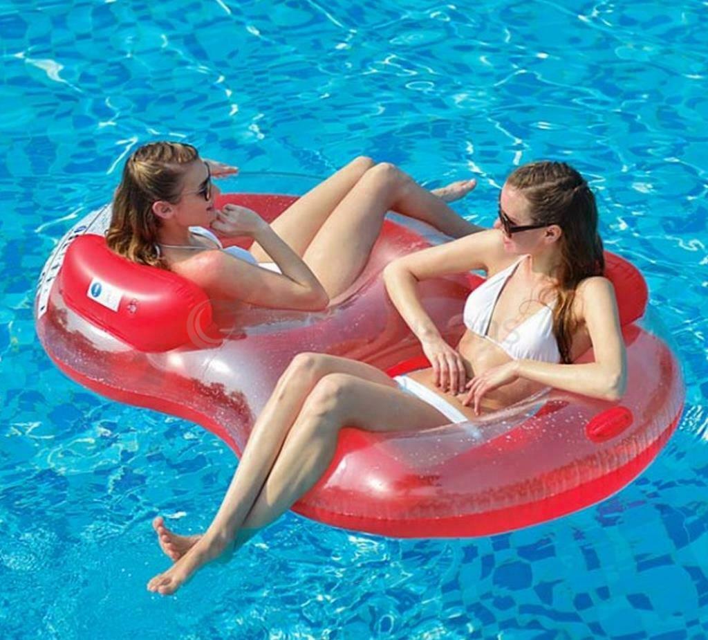 2 Person Inflatable Duo Water Lounger by The Magic Toy Shop - UKBuyZone