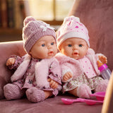 BiBi Twin Baby Dolls "Ella & Emma" (25 cm / 10")