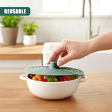 Set of 3 Silicone Food Covers