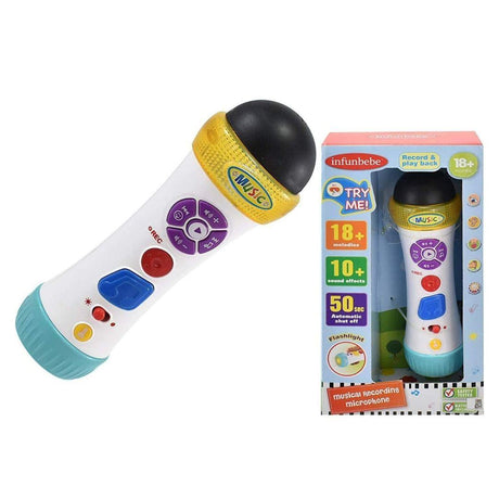 Musical Recording Microphone Baby Toy by The Magic Toy Shop - UKBuyZone