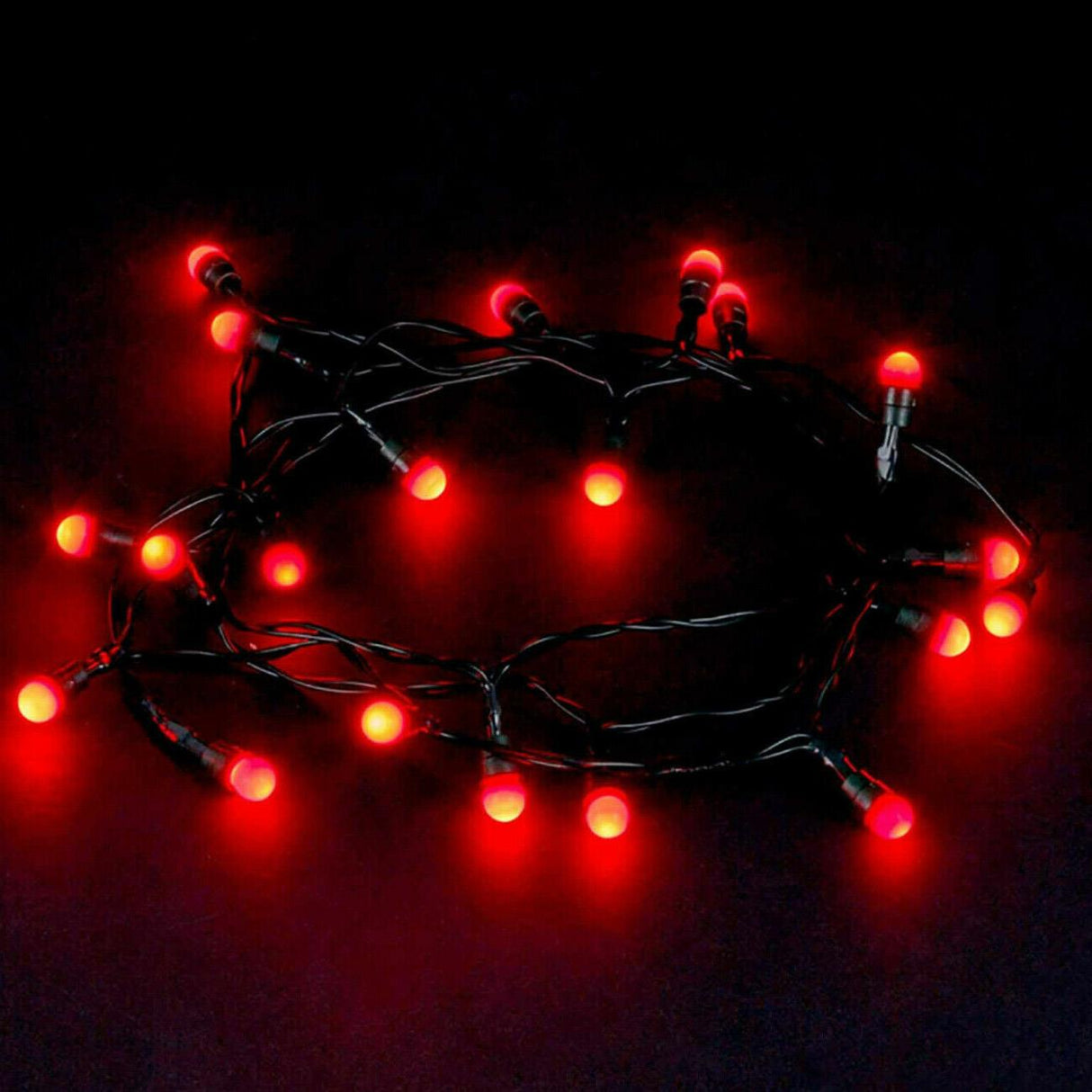 200 Berry Christmas LED Lights Red