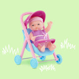 Set of 8 Mini Baby Dolls with Costumes & Accessories