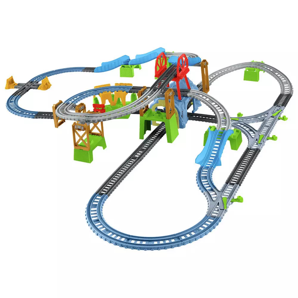 Thomas & Friends Track Master Percy 6-in-1 Builder Train Set by TrackMaster - UKBuyZone