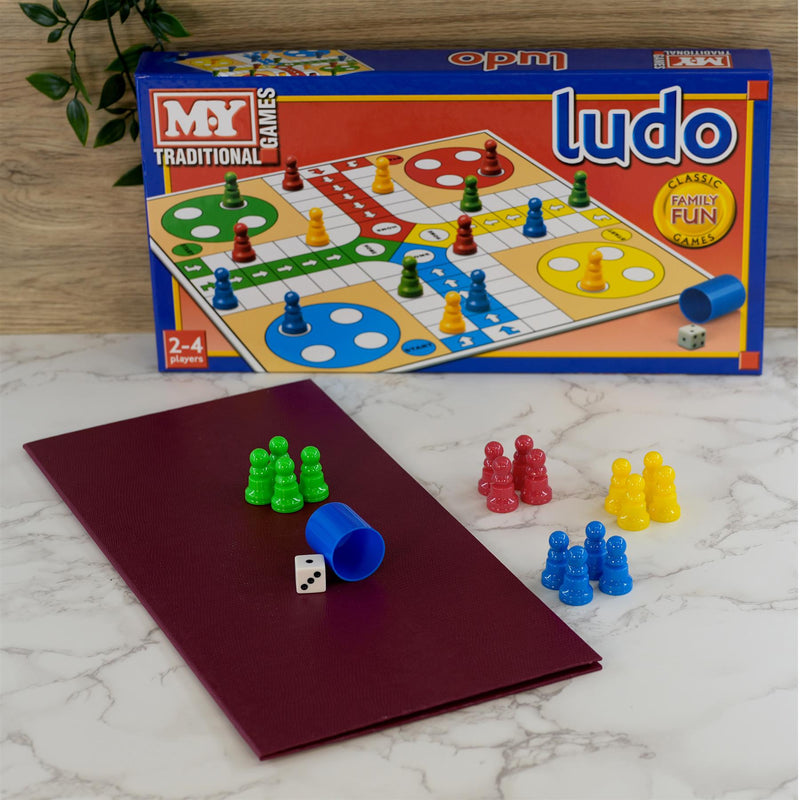 Giant Garden Ludo 2m x 2m (2-4 players) - Traditional Garden Games