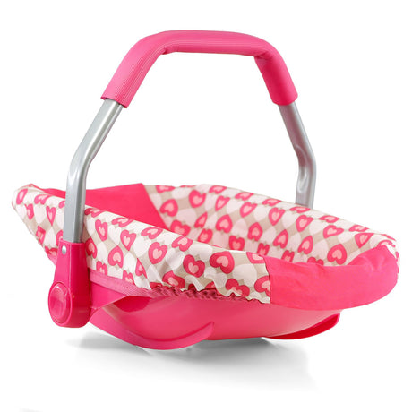 BiBi Doll Baby Doll Car Seat Pink