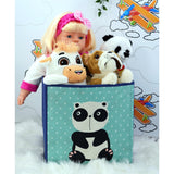 Panda Design Foldable Storage Box by The Magic Toy Shop - UKBuyZone