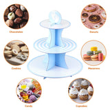 3 Tier Cardboard Cupcake Stand by GEEZY - UKBuyZone