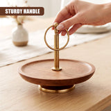 Acacia Wooden Display Stand, 18cm