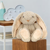 Plush Beige  Bunny Rabbit by The Magic Toy Shop - UKBuyZone
