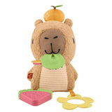 Fisher-Price Snuggly Snacky Capybara Sensory Plush