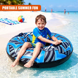 Inflatable Pool Ring 47" - Blue