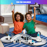 kids playing with space rocket toy track - UKBuyZone