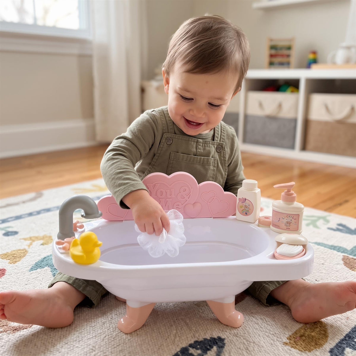 Doll Bath set with Accessories