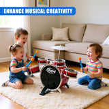 Childs Drum Playset Kit With Stool