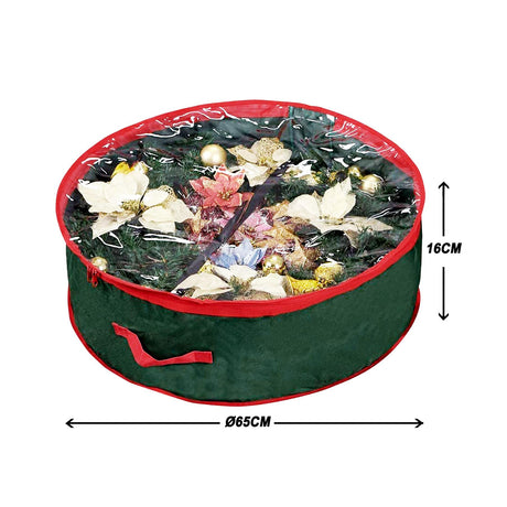 Christmas Wreath Storage Bag by Geezy - UKBuyZone