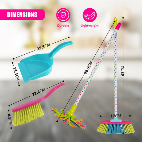 Kids Cleaning Play Set Toy by The Magic Toy Shop - UKBuyZone