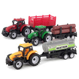 Farm Tractors & Trailer Playset
