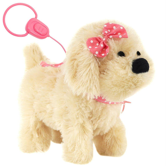 Fluffy Plush Walking & Talking Dog Toy by The Magic Toy Shop - UKBuyZone