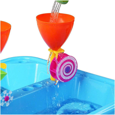 The Magic Toy Shop Blue Sand and Water Table Garden Sandpit Play Set