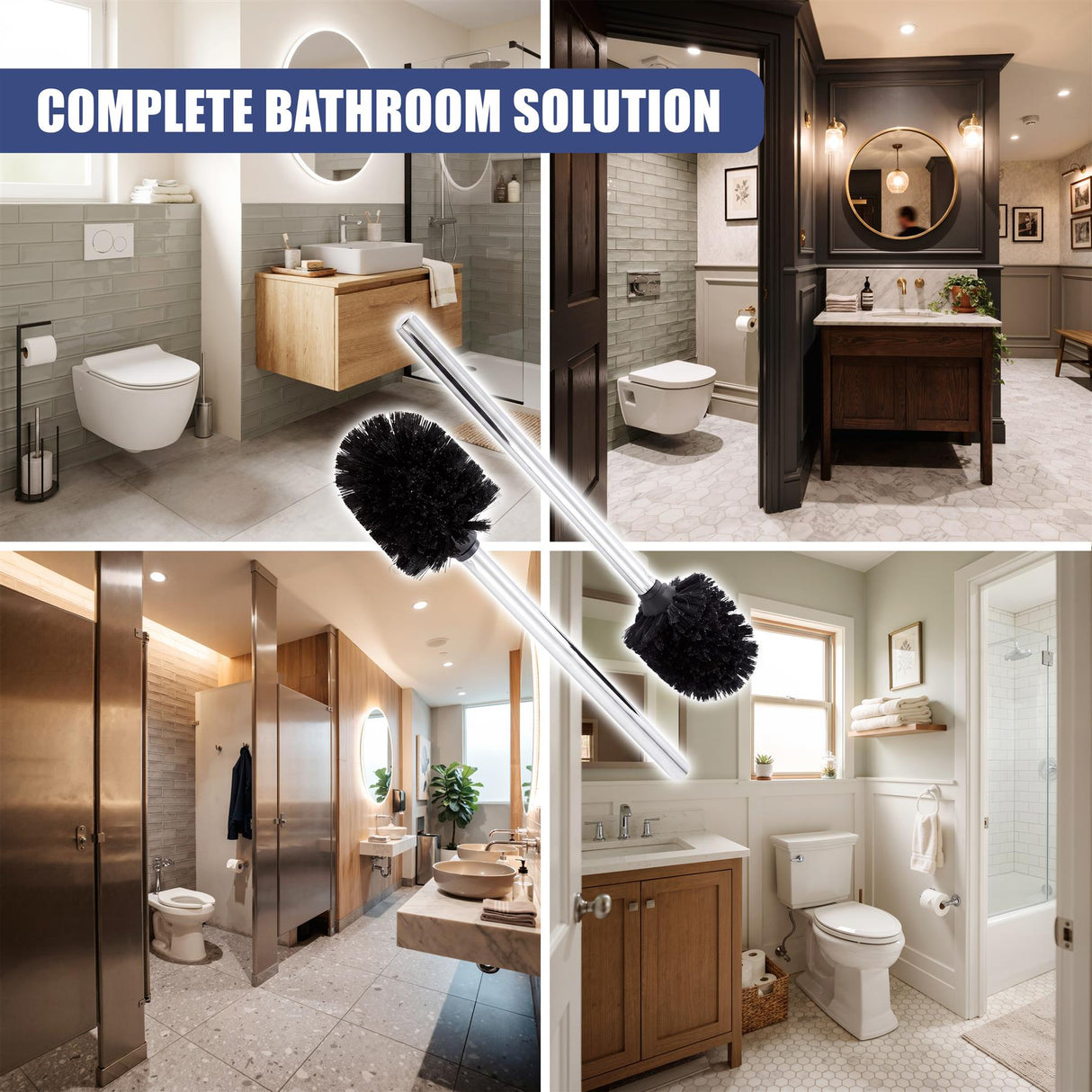 Set of 2 Toilet Brushes