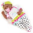 BiBi Black Doll Reborn Ethnic Sleeping Girl "Fay" (50 cm / 20") by BiBi Doll - UKBuyZone