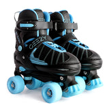 Blue Kids Adjustable Roller Skates
