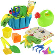 Set Of 3 Kids Garden Tools with Accessories & Carry Bag by The Magic Toy Shop - UKBuyZone