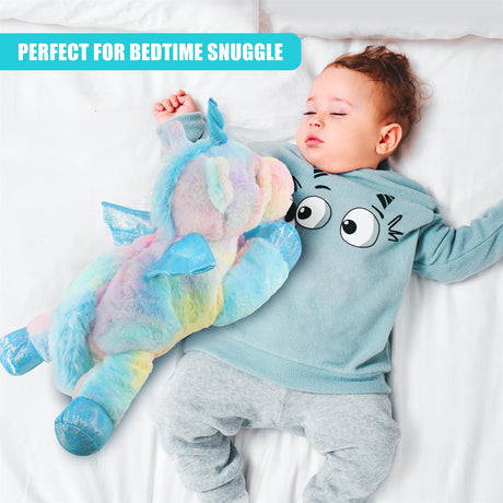 Unicorn with Sparkling Wings - Soft Toy by The Magic Toy Shop - UKBuyZone