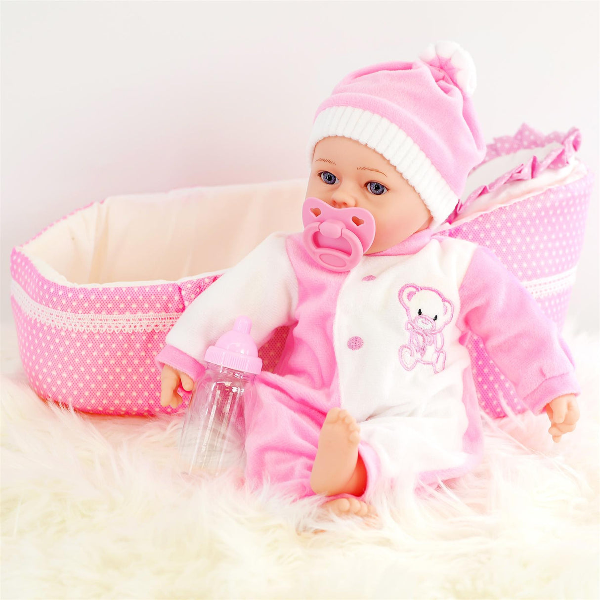 Baby Doll in Carry Cot (38 cm / 15")