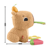 Fisher-Price Snuggly Snacky Capybara Sensory Plush