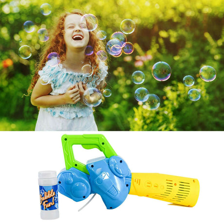 Bubble Leaf Blowing Gun for Kids by The Magic Toy Shop - UKBuyZone