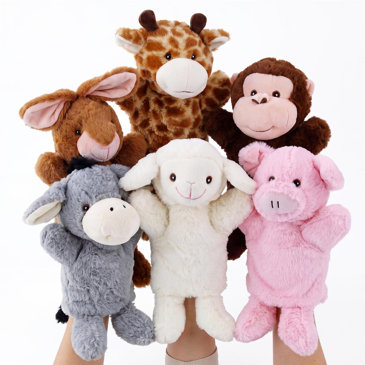 Set of 6 Hand Puppets
